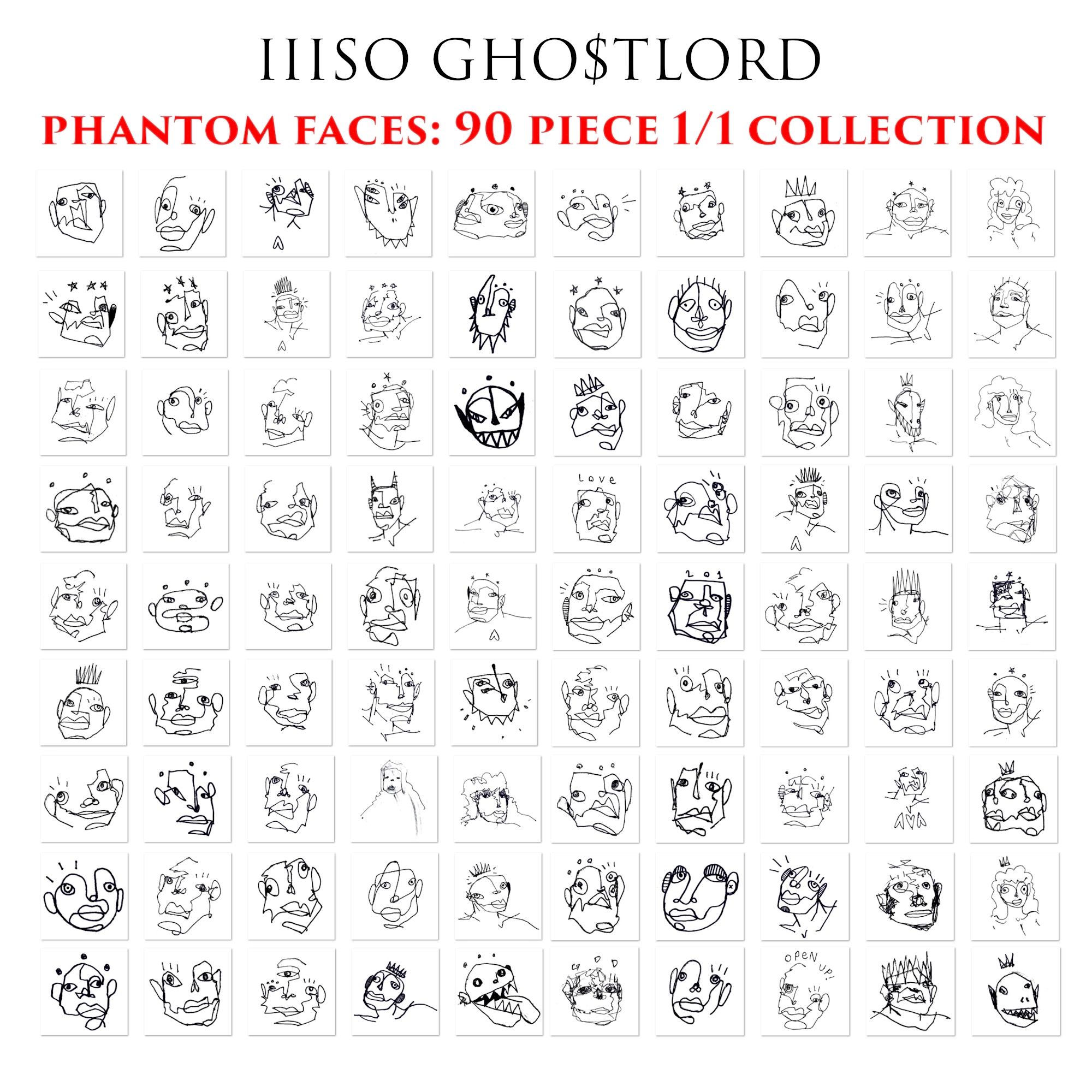Phantom Faces Collection banner